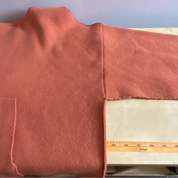 Zara • drop shoulder knit hooded pullover - Picture 12 of 14